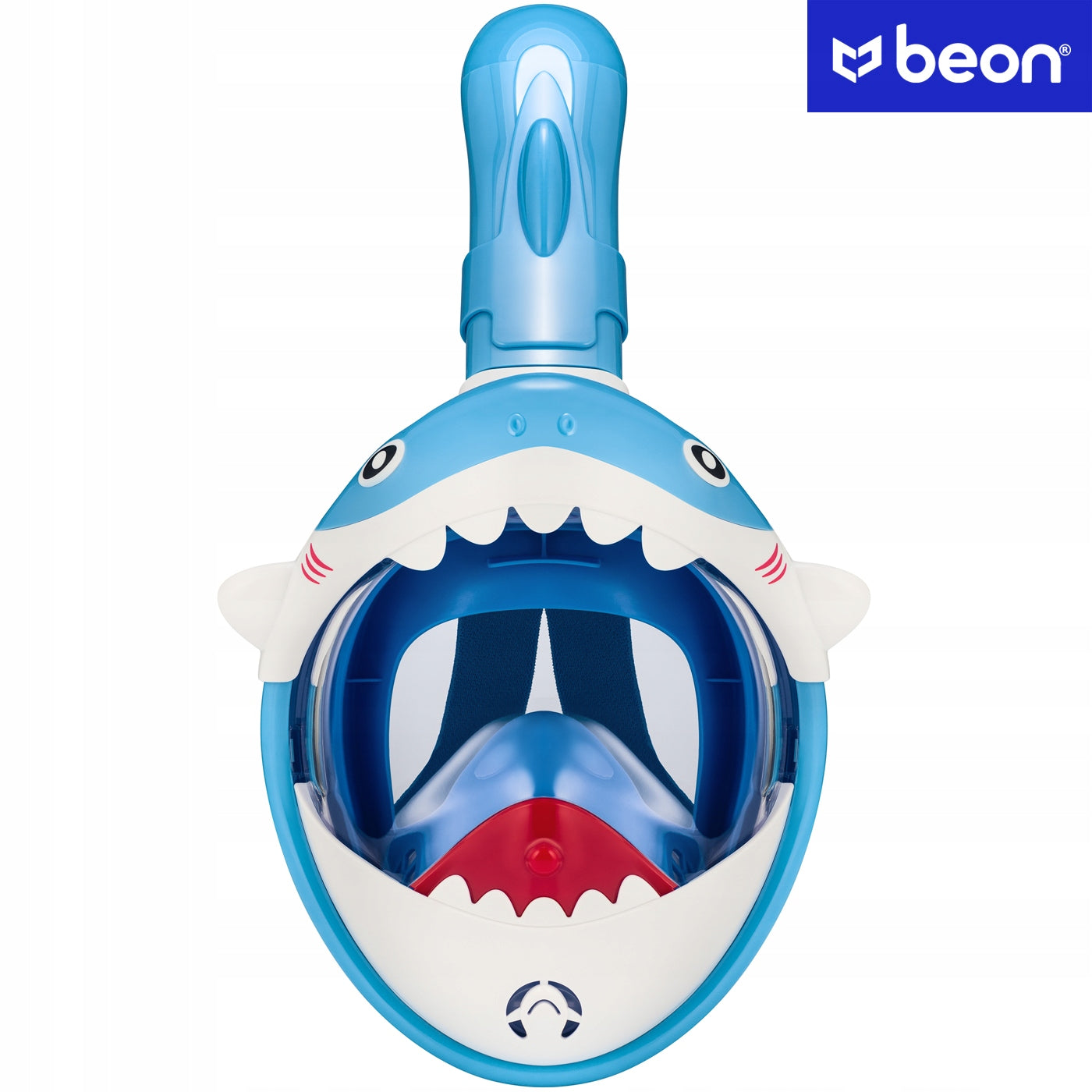 DIVING MASK FOR CHILDREN FULL FACE BEON Color blue
