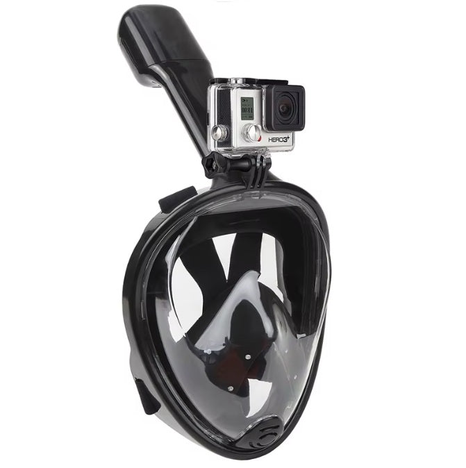 DIVING MASK FULL FACE FOLDING SET FOR SWIMMING ANTIFOG S/M Gender unisex product