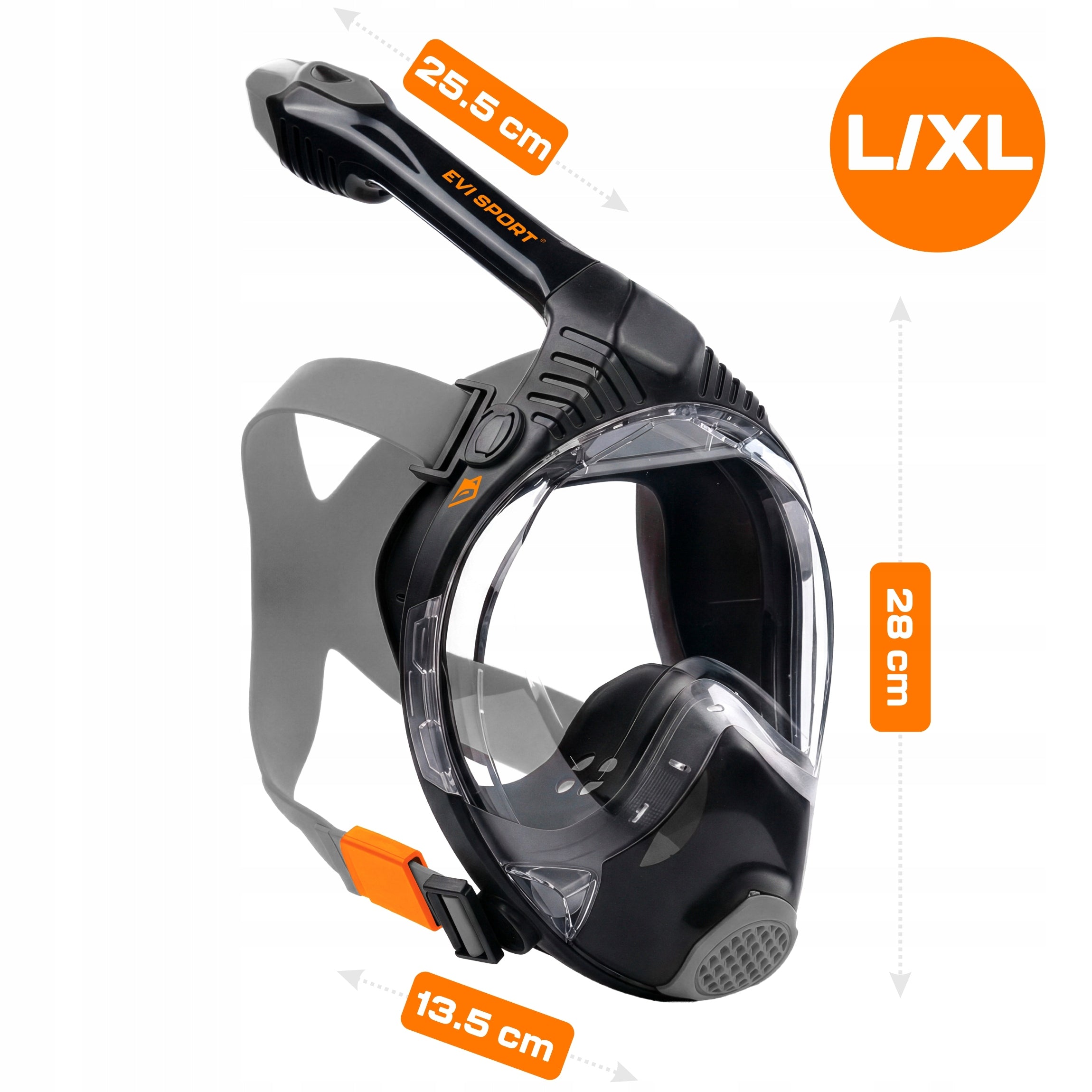 DIVING MASK FULL FACE NON-PAIRING NEPTUNE V3 L/XL Packaging status original