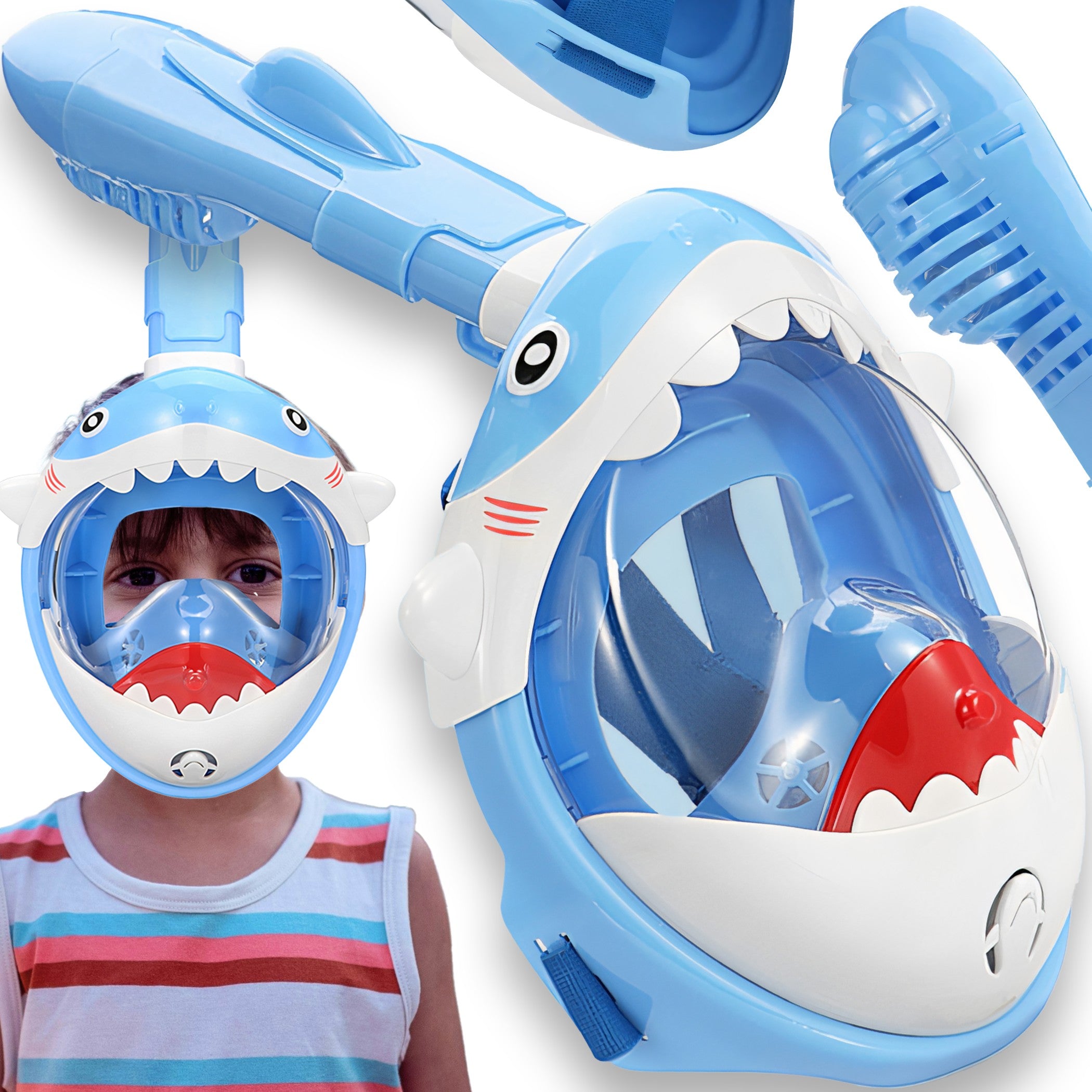 DIVING MASK SNORKELING FULL FACE S/XS FOR SWIMMING FOR CHILDREN EAN (GTIN) 5903418550066