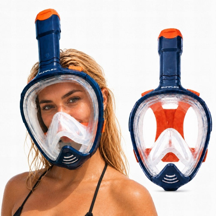 DIVING MASK SWIMMING SNORKELING FULL FACE FOR WATER S/M