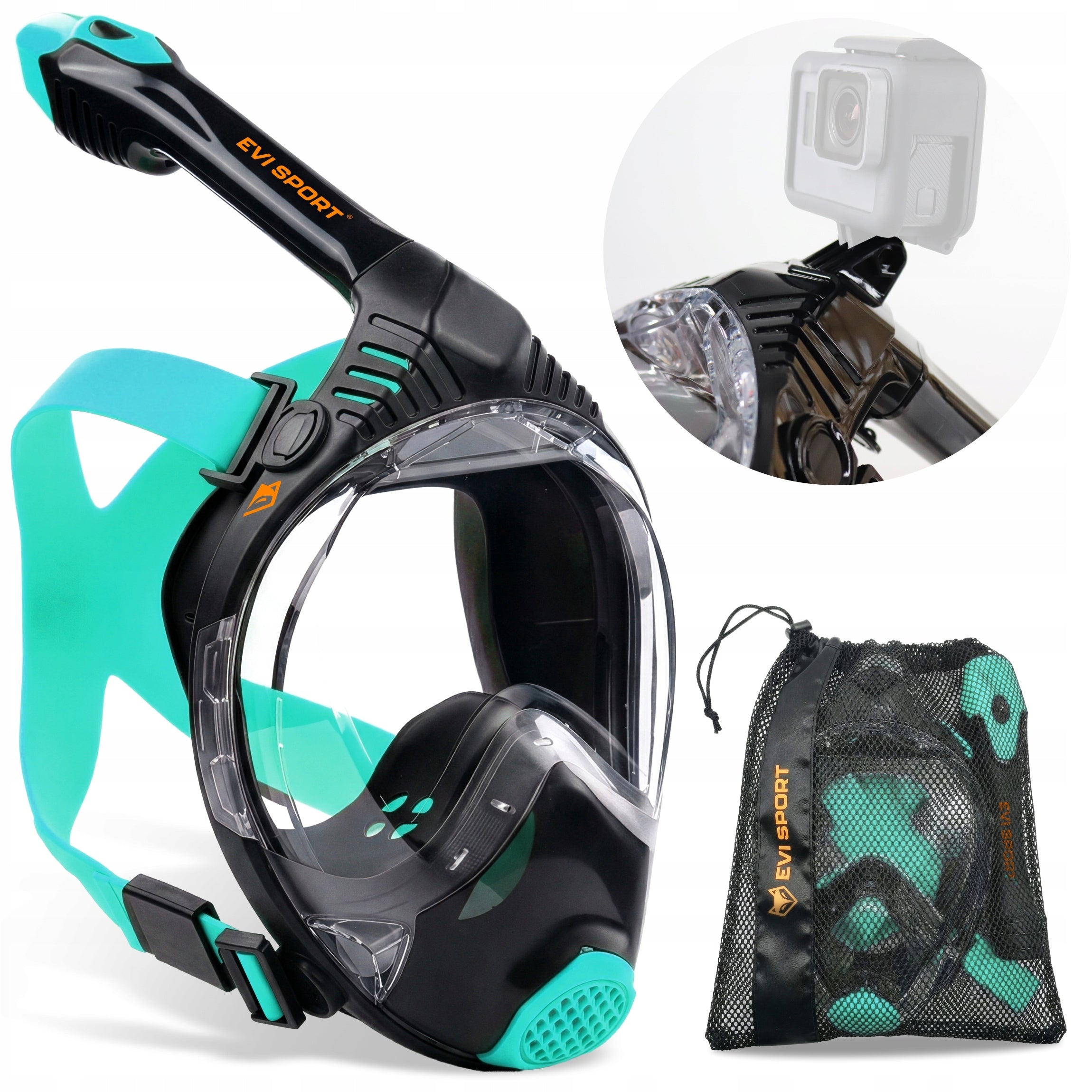DIVING MASK SWIMMING WATER PANORAMA 180 NON-PAIRING S/M