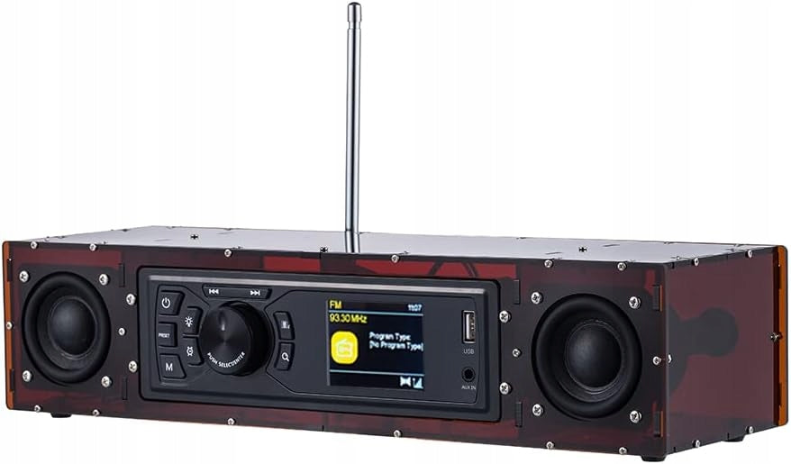DIY Digital Radio DAB+ / FM AOVOTO – USB | AUX | 2,4” display Packaging status original