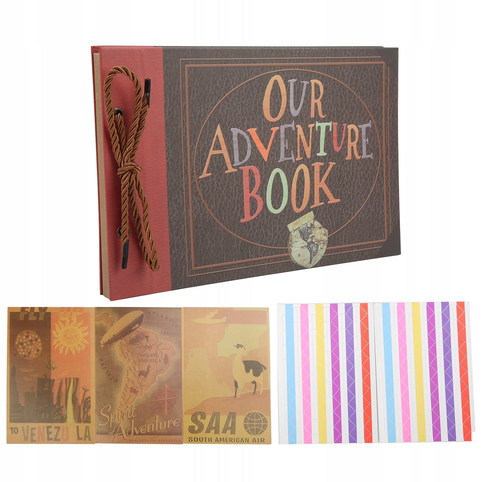 DIY Handmade Photo Album for Scrapbooking with Colorful 6R Brand no brand