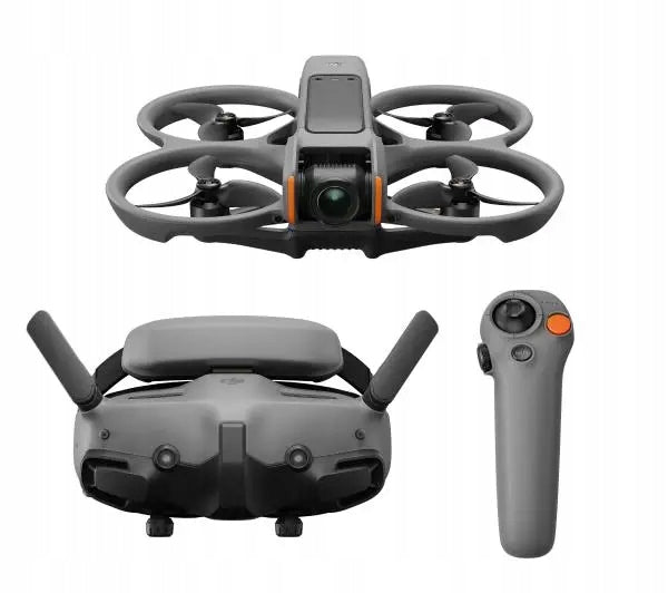 DJI Avata 2 Fly More Combo Goggles 3 4K HDR GPS drone with camera 23min. flight