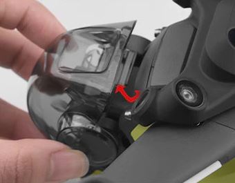 DJI FPV Combo Gimbal Protective Cover Model Technology4You - DJI FPV Combo