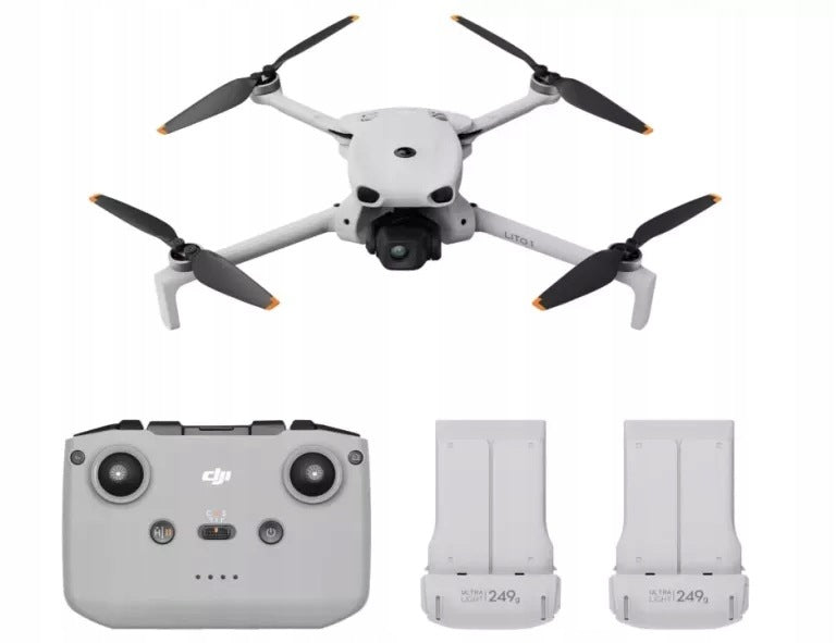 DJI LITO 1 DRONE WITH TWO BATTERIES (DJI RC-N3), IMPROVED MINI 4K VERSION