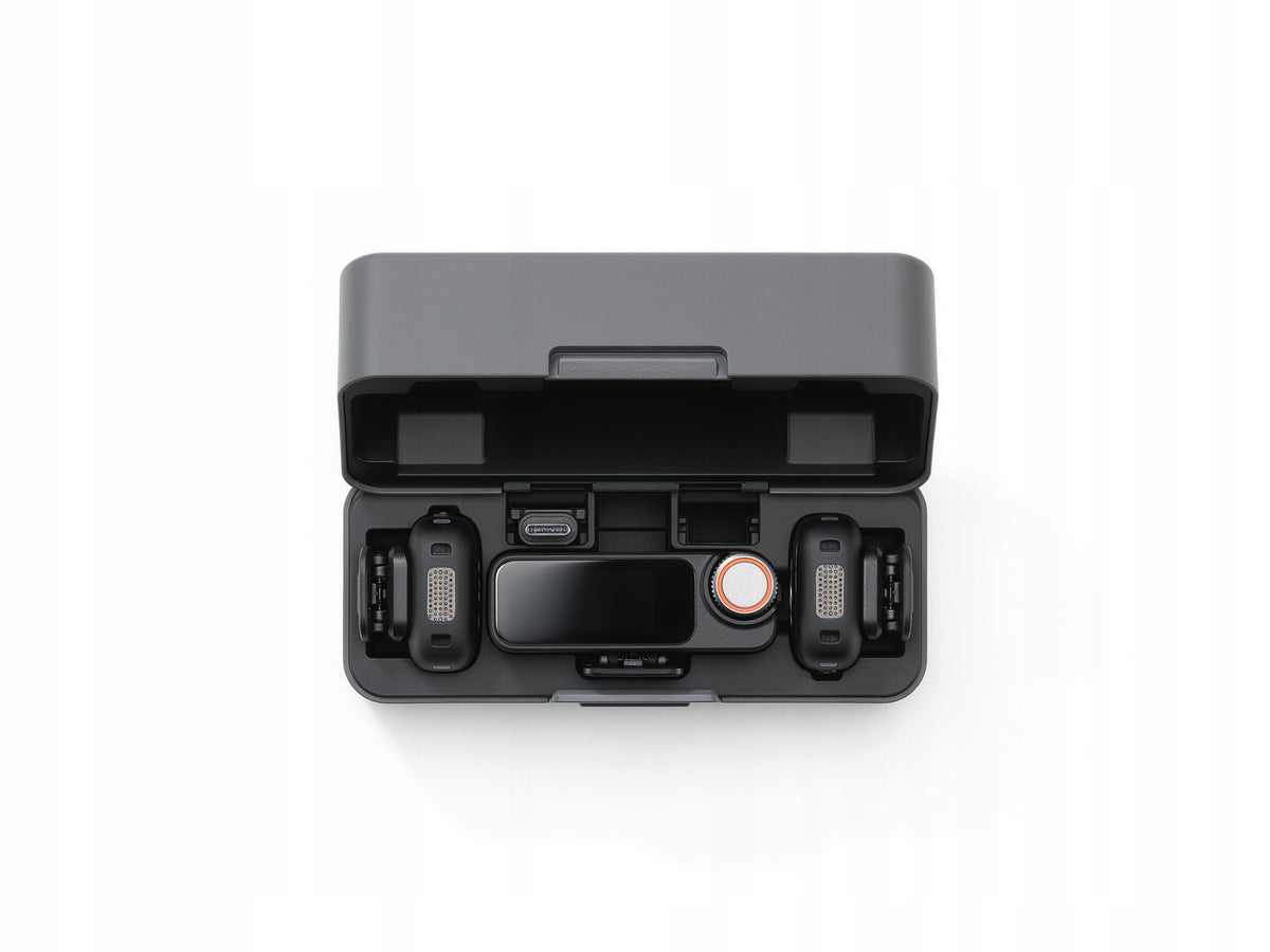 DJI MIC 3 (2 TX+1 RX + CHARGING CASE) / BT / VLOG / 28H / 400m / Reduction Packaging status original