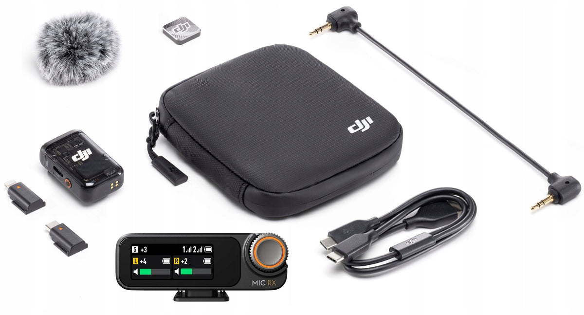 DJI Mic 2 Basic (1 TX + 1 RX) - Wireless Microphone System