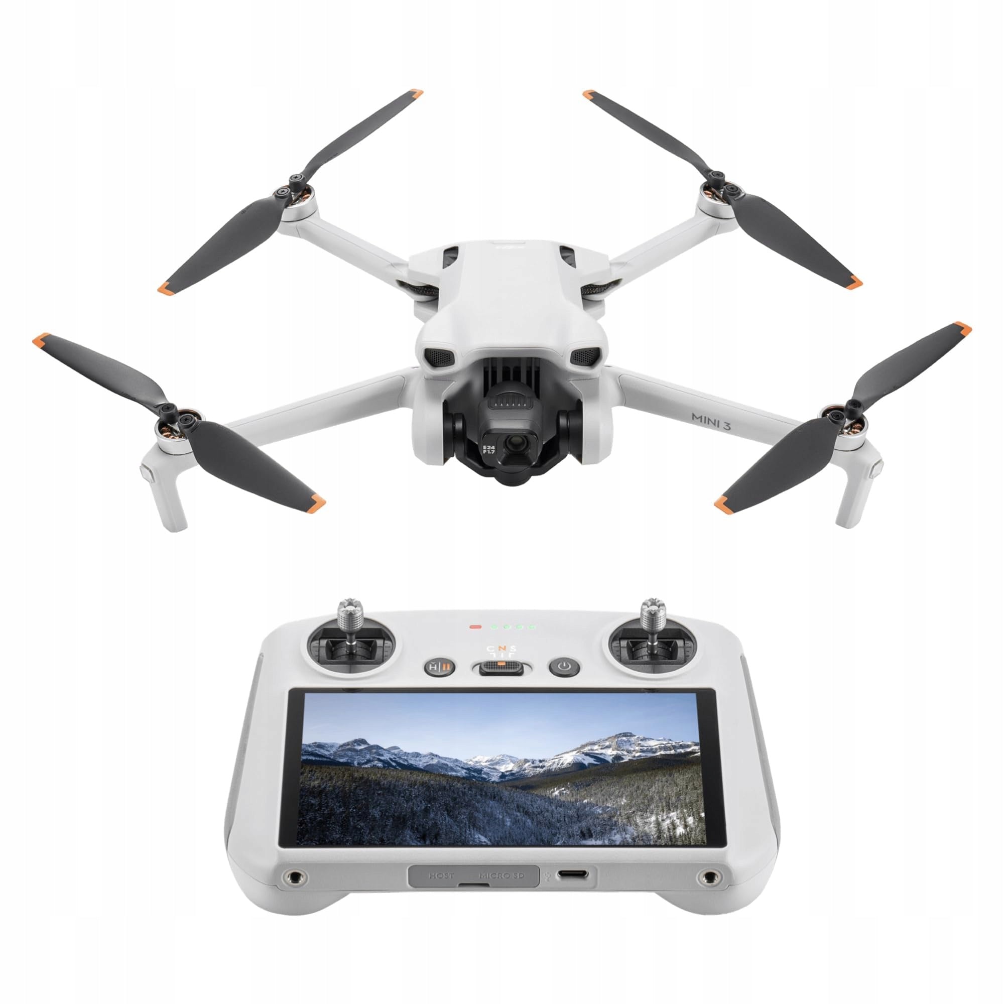 DJI Mini 3 Drone with 4K Camera with RC Controller for Travelers