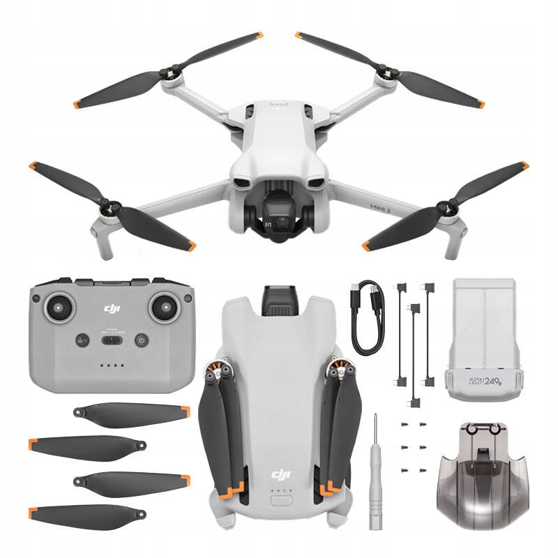 DJI Mini 3 drone 4K HDR 38 minutes flight foldable GPS