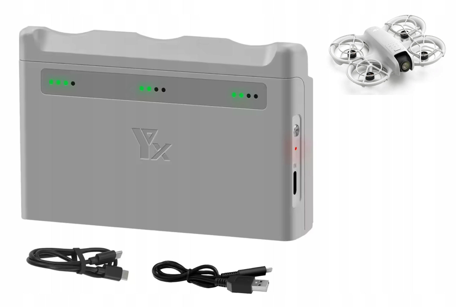 DJI NEO drone HUB charger for 3-batteries fast function-storage