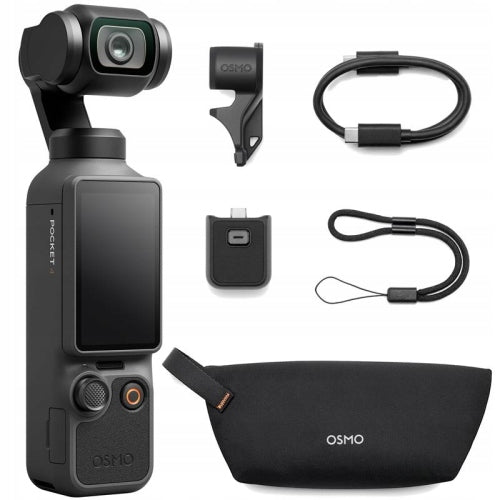 DJI Osmo Pocket 4 (Standard Combo) - compact camera with gimbal, CMOS, 4K