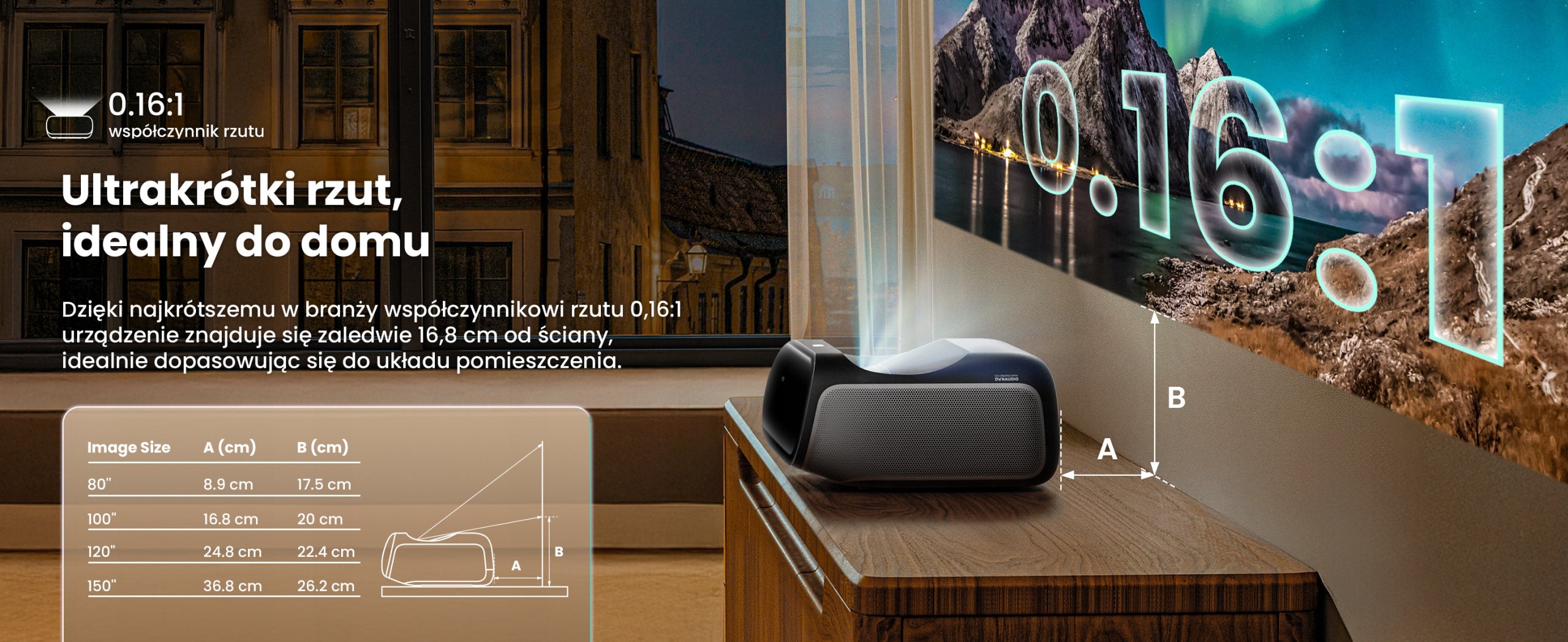 DLP projector JMGO OS2 Ultra grey Packaging status original