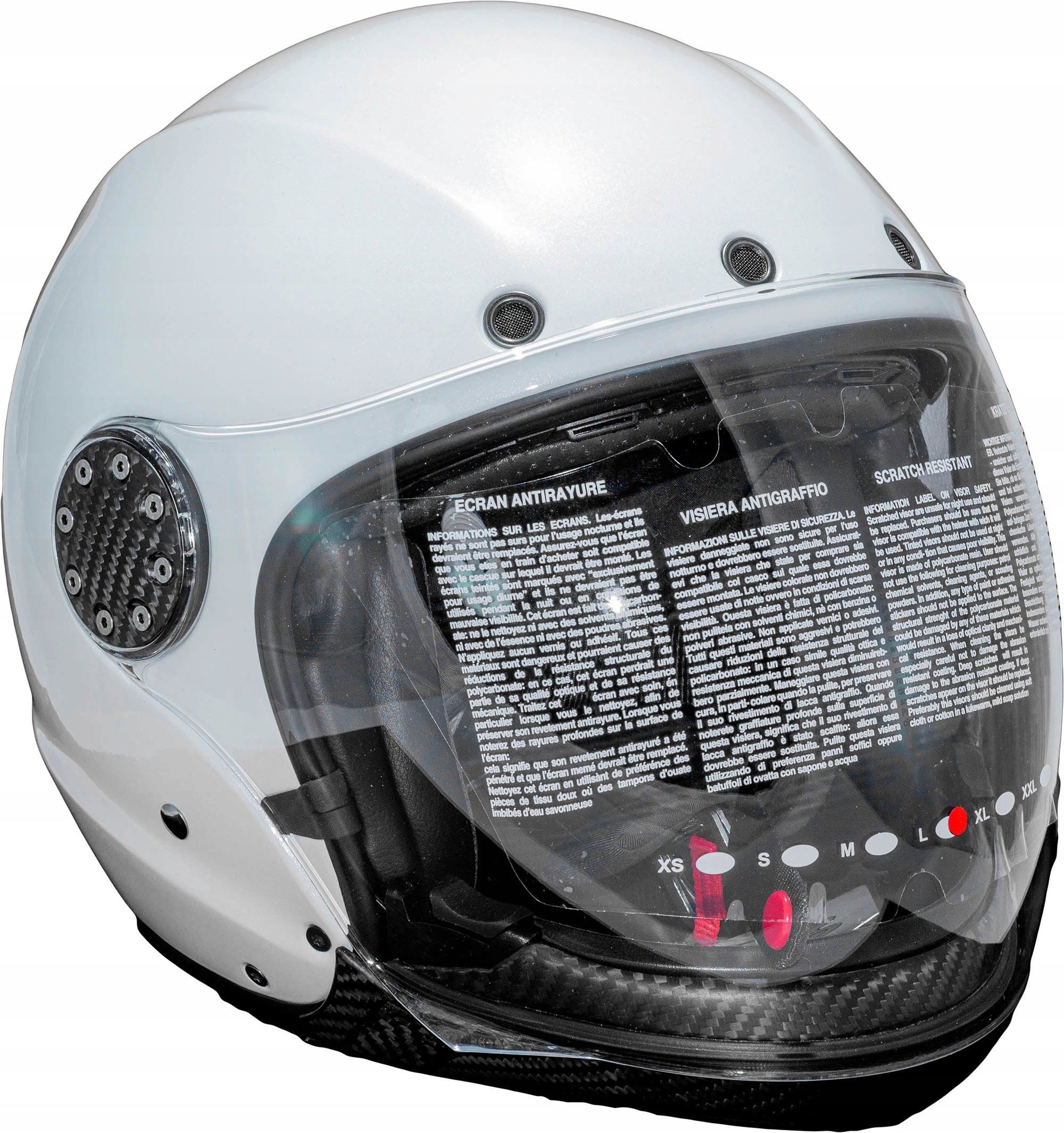 DMD A.S.R Modular Motorcycle Helmet For Chopper Crusier Retractable Jaw