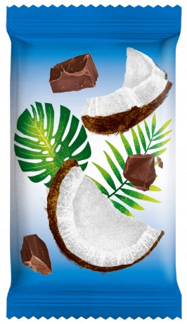 DOBRA KALORIA MINI BARS Coconut & Chocolate 102 g | BARS without SUGAR Medical device no