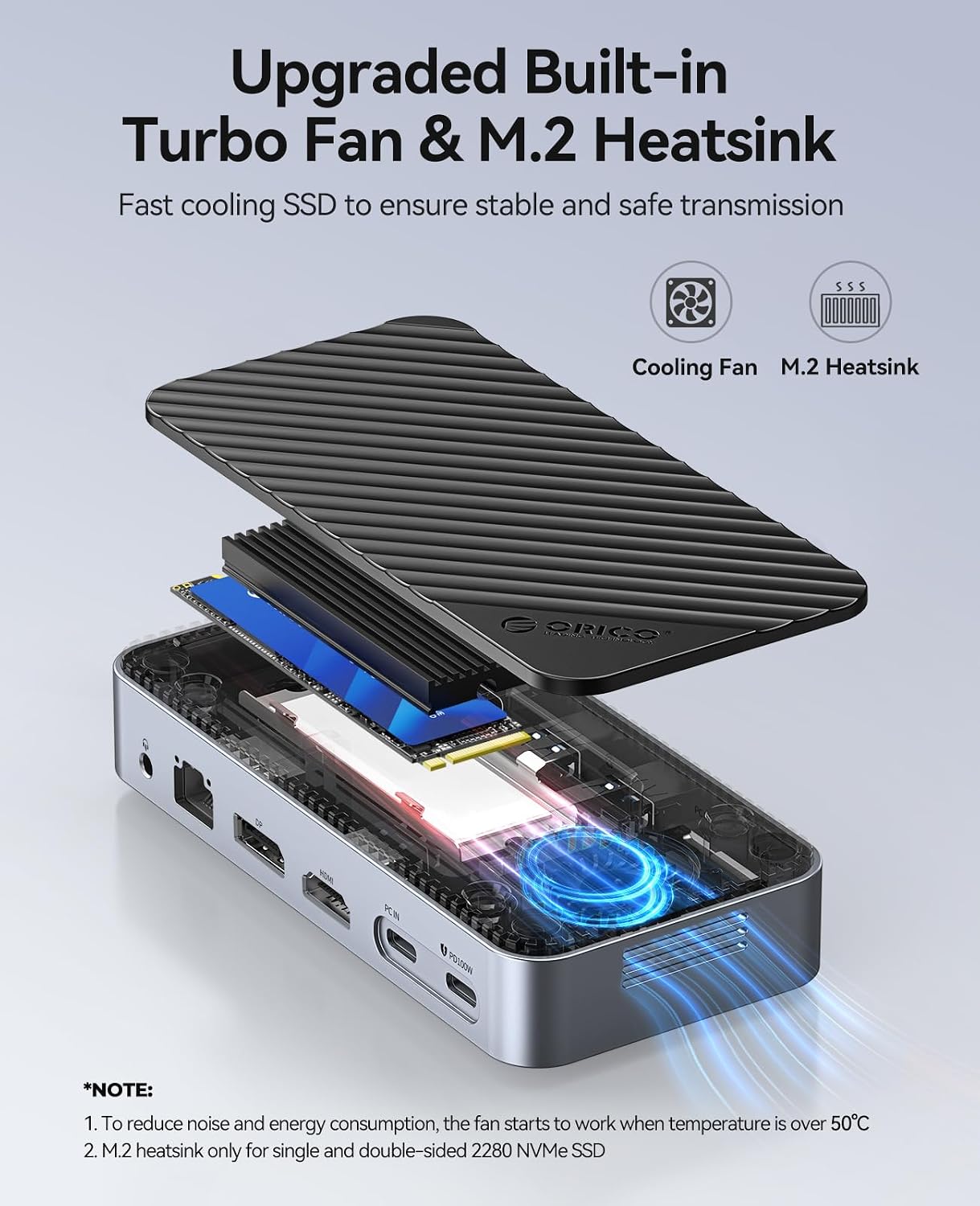 DOCKING STATION USB-C 12IN1 M.2 SSD HDMI DP 100W PD ETHERNET Manufacturer code STACJA DOKUJĄCA USB-C 12W1 M.2 SSD HDMI
