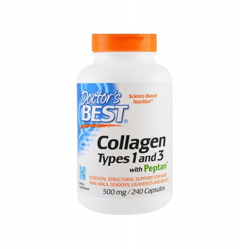 DOCTOR'S BEST Collagen Types I & III (240 Capsules)