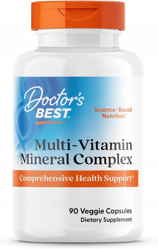 DOCTOR'S BEST MULTI-VITAMIN Mineral Complex 90 Capsules Vitamin Complex