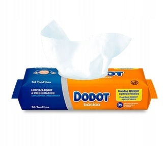 DODOT Basico wet wipes 18x54 from the manufacturer Pampers Packaging status original