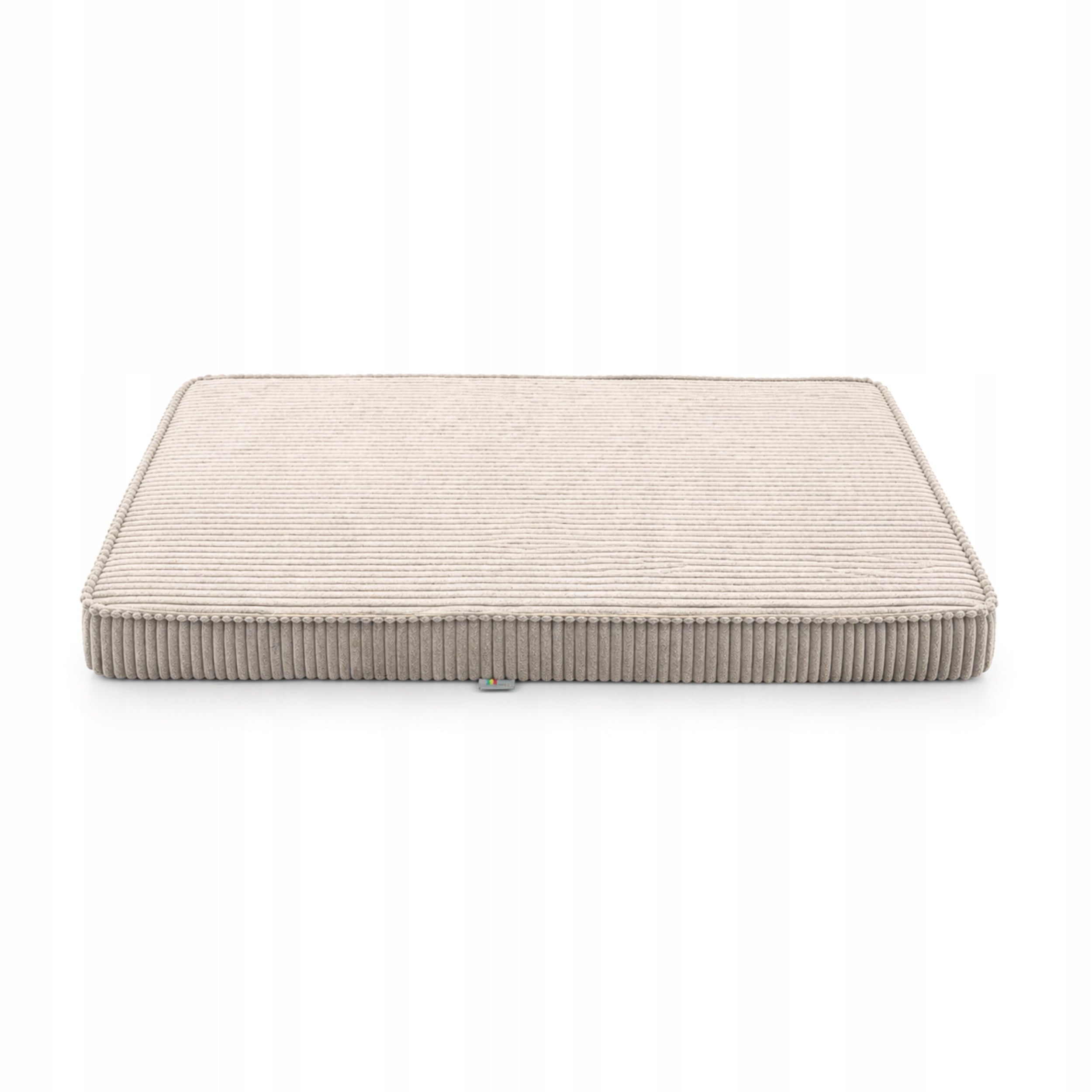 DOG BED BEDDING PLAYPEN MATTRESS MAT BEIGE CORDUROY 90X60X8 CM Brand Fortisline