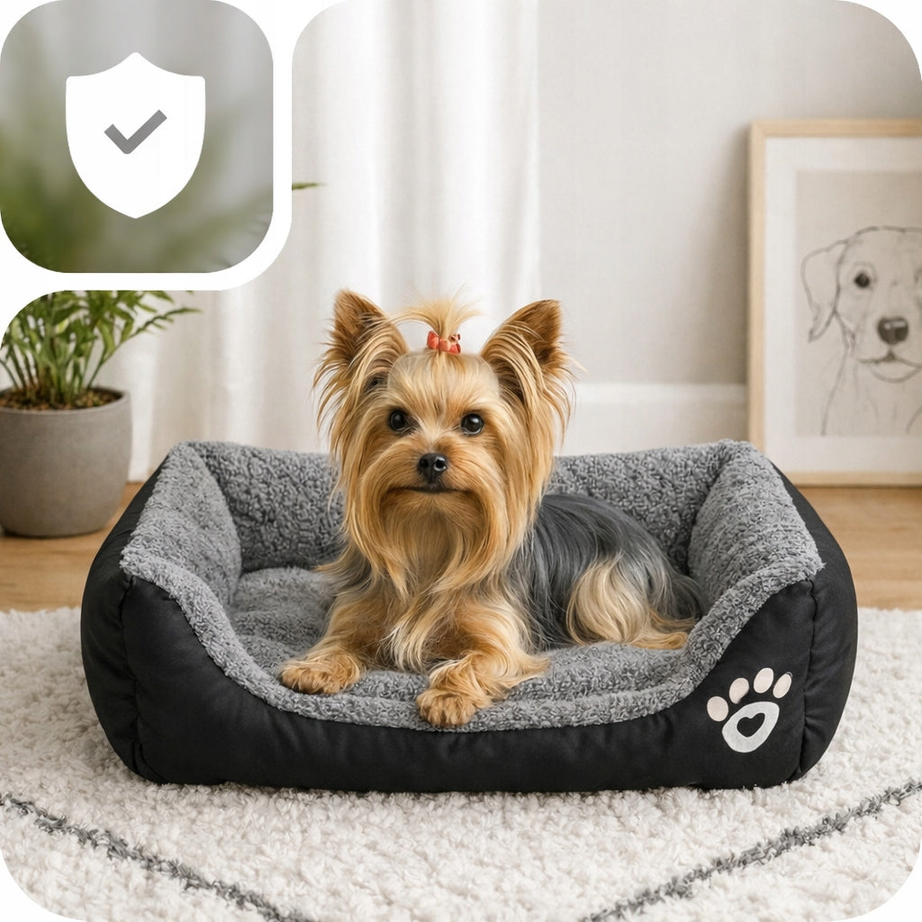 DOG BED XL LARGE 50X40CM BEDDING LARGE PLAYPEN CUSHION XL RESISTANT Model LEGOWISKO DLA PSA PODUSZKA KOJEC 50X40CM KANZA