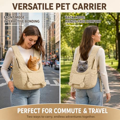 DOG CARRYING BAG NYLON BACKPACK FOR SMALL DOGS 10 KG for home Size XXS