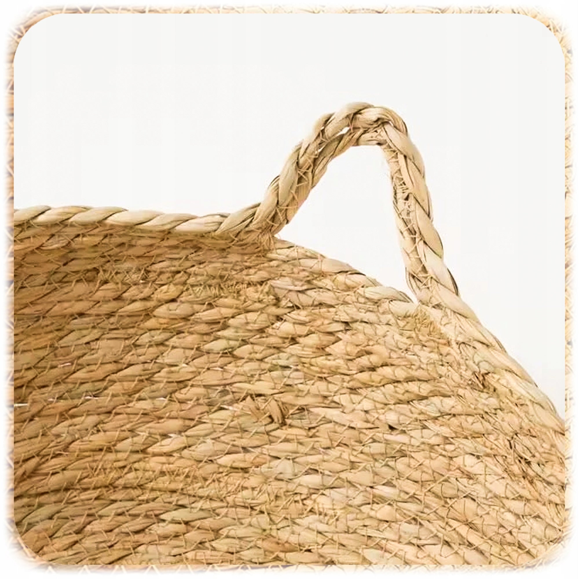 DOG CAT BED BRAIDED COUCH PLAYPEN ROUND 48 CM + PILLOW MAT Trade name Legowisko