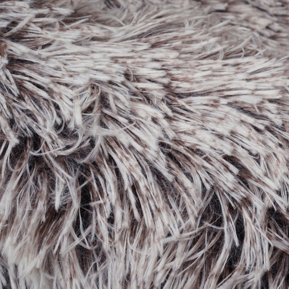 DOG CAT BED SOFT BED WATERPROOF PILLOW SHAGGY PLAYPEN Trade name Legowisko dla zwierząt 23/CP416/CaramelGray