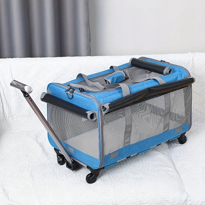 DOG CAT CARRIER CARRY BAG WITH XL WHEELS Trade name 889059751060