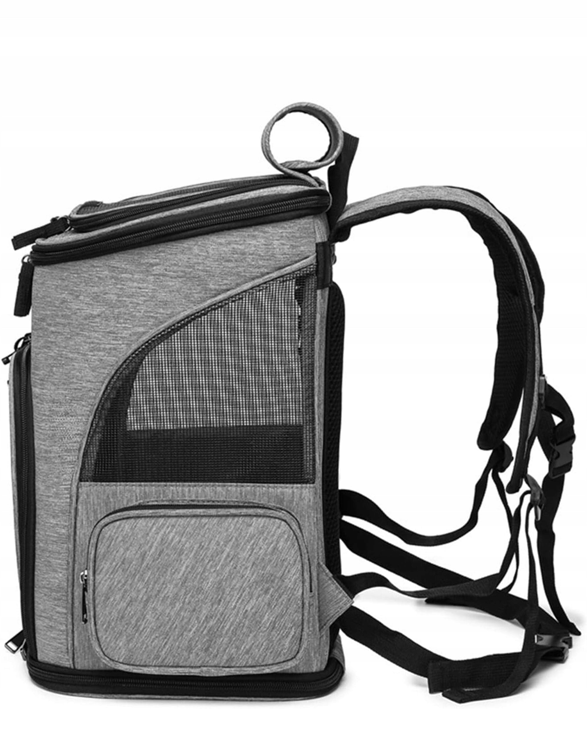 DOG CAT TRANSPORTER Backpack Bag with Ventilation Holes Folding Brand Drapaczek