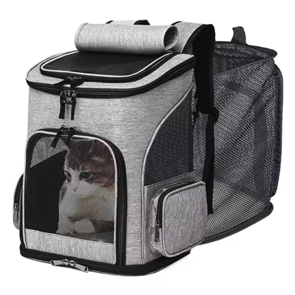 DOG CAT TRANSPORTER Backpack Bag with Ventilation Holes Folding