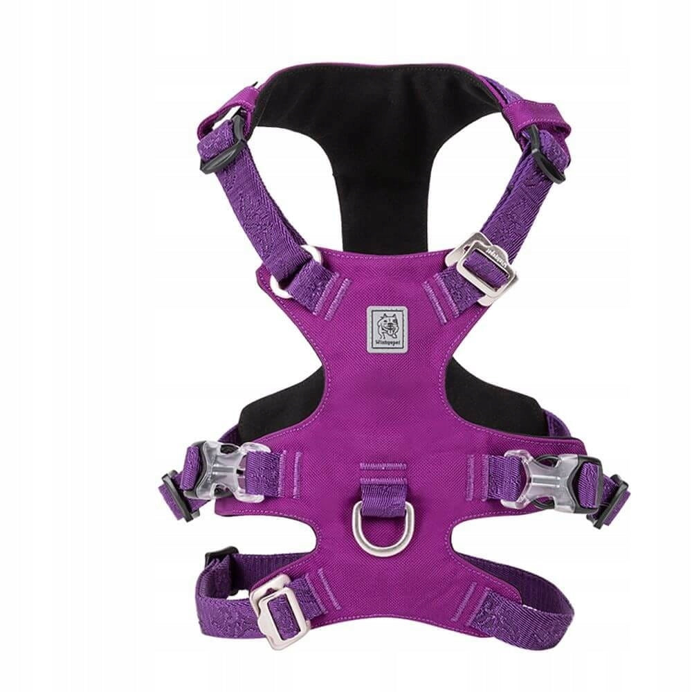 DOG HARNESS ANTI-ESCAPE WATERPROOF WINHYEPET ESCAPE SOFT PURPLE S Kind escape-proof harness