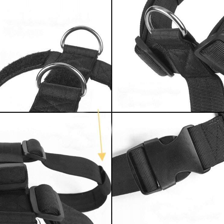 DOG HARNESS PRESSURE-FREE WALKING ADJUSTABLE GUARD SIZE XL Brand no brand
