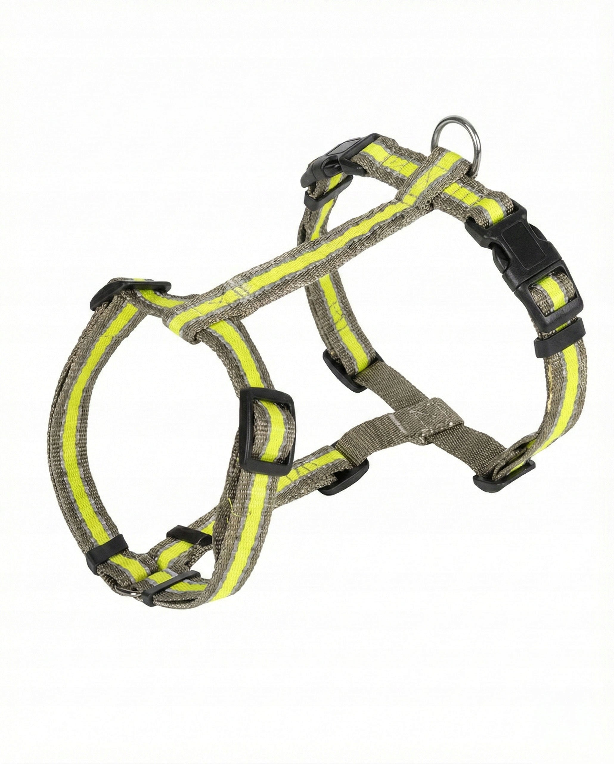 DOG HARNESS Strong Reflective Walking Adjustable Pressure-Free Yellow M/L Product weight with unit packaging 0.111 kg