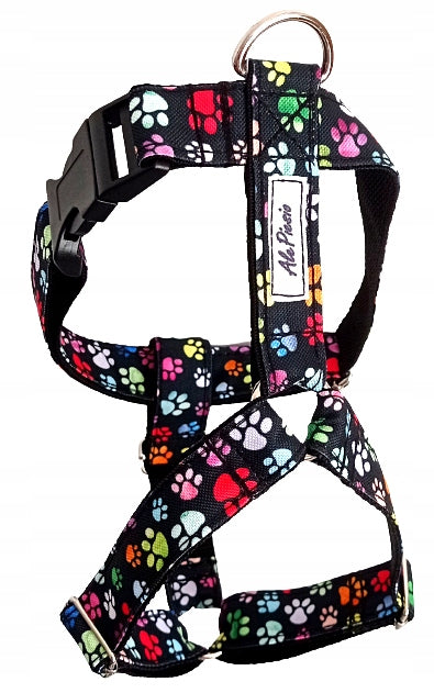 DOG HARNESS TYPE GUARD COLORFUL PAWS SIZE M AlePiesio