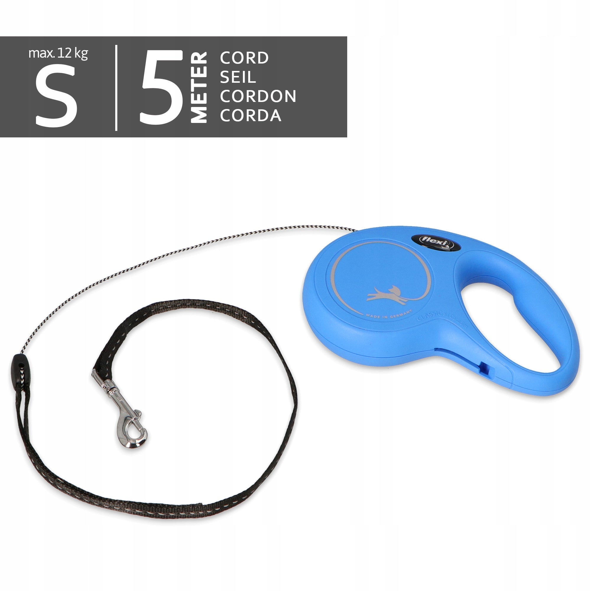 DOG LANYARD AUTOMATIC Lock 12kg 5m Cable CONTAINER BAGS Dog Breath 3O Manufacturer code B010101007-V08