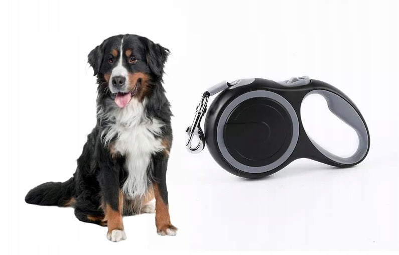 DOG LEASH AUTOMATIC NYLON 5M TO 20KG STRONG DURABLE EAN (GTIN) 5902186610194