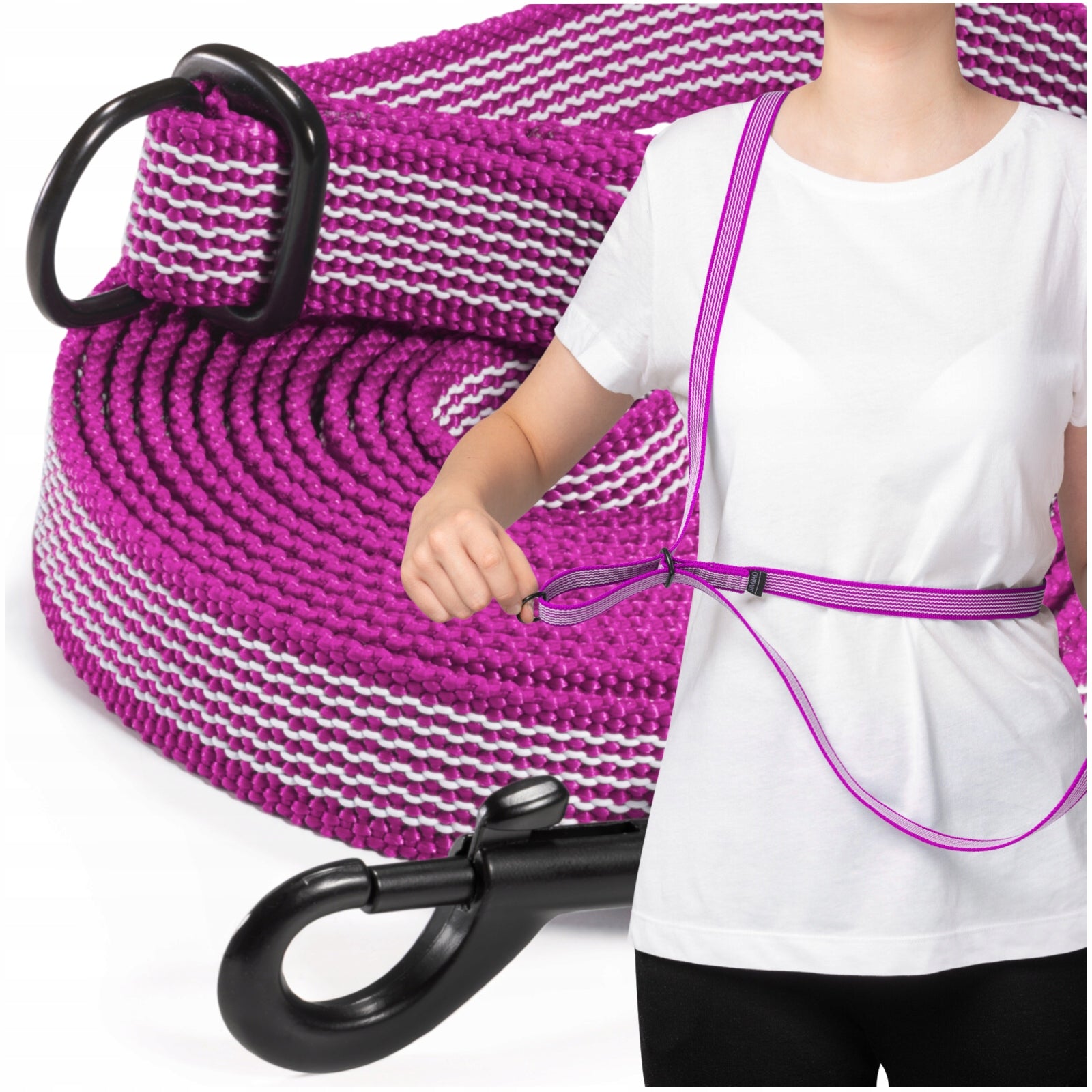 DOG LEASH LONG ADJUSTABLE TRAINING 10M