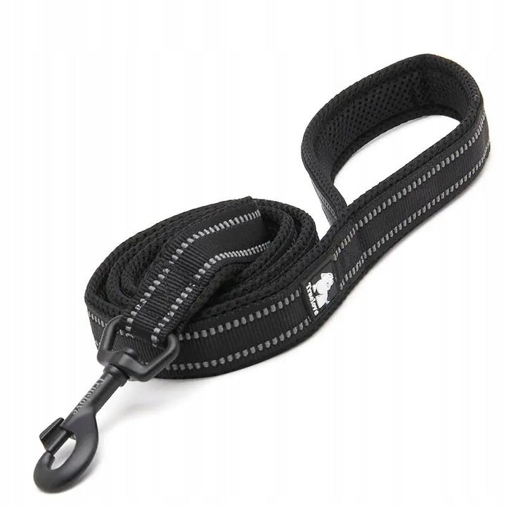 DOG LEASH REFLECTIVE STRONG TRUELOVE ACTIVE BLACK 200CM SIZE L Manufacturer code 32771826423