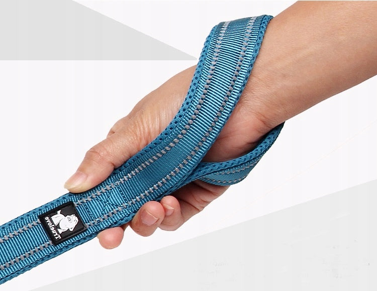 DOG LEASH REFLECTIVE STRONG TRUELOVE ACTIVE LIME 200CM SIZE M Additional features reflective elements