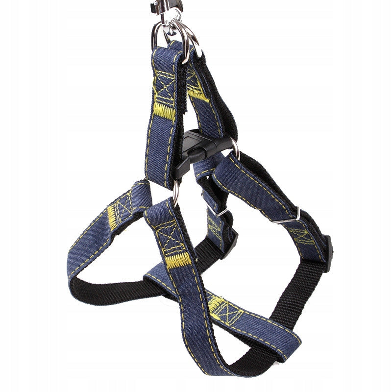 DOG LEASH SET, ADJUSTABLE, SIZE L 120cm Type harness with handle
