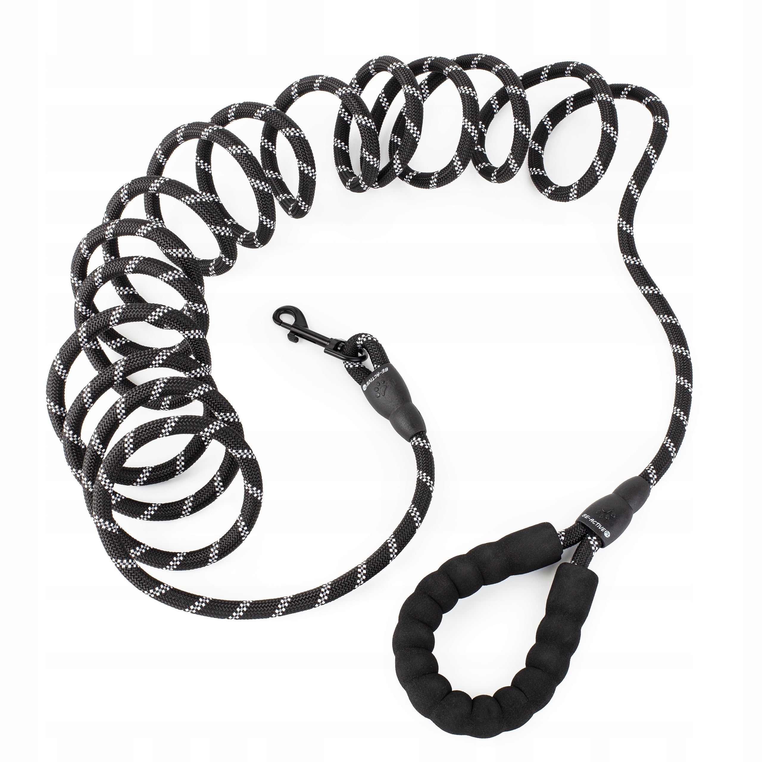 DOG LEASH STRONG CORD 5M TRAINING LONG REFLECTIVE WALKING TRAINING Brand Be-Active.pl
