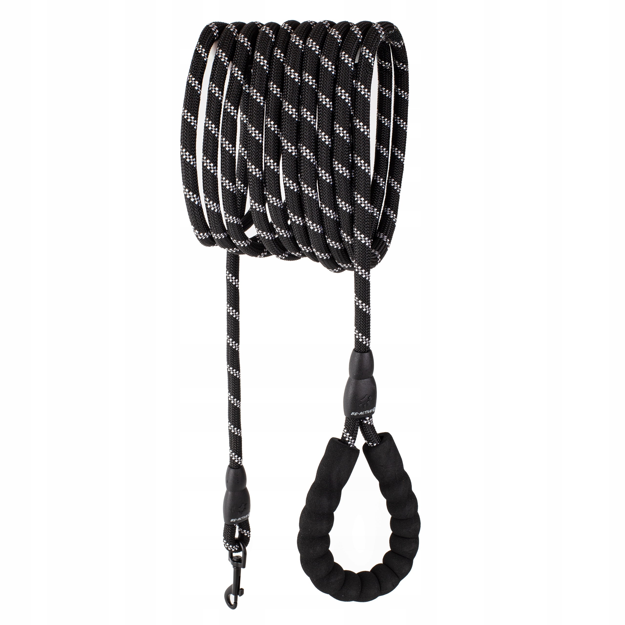 DOG LEASH STRONG CORD 5M TRAINING LONG REFLECTIVE WALKING TRAINING Maximum leash length 5 m