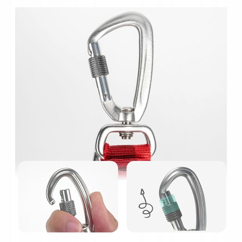 DOG LEASH WITH LIGHT SHOCK ABSORBER FOR RUNNING DOGS RED 3,4 m Brand Truelove