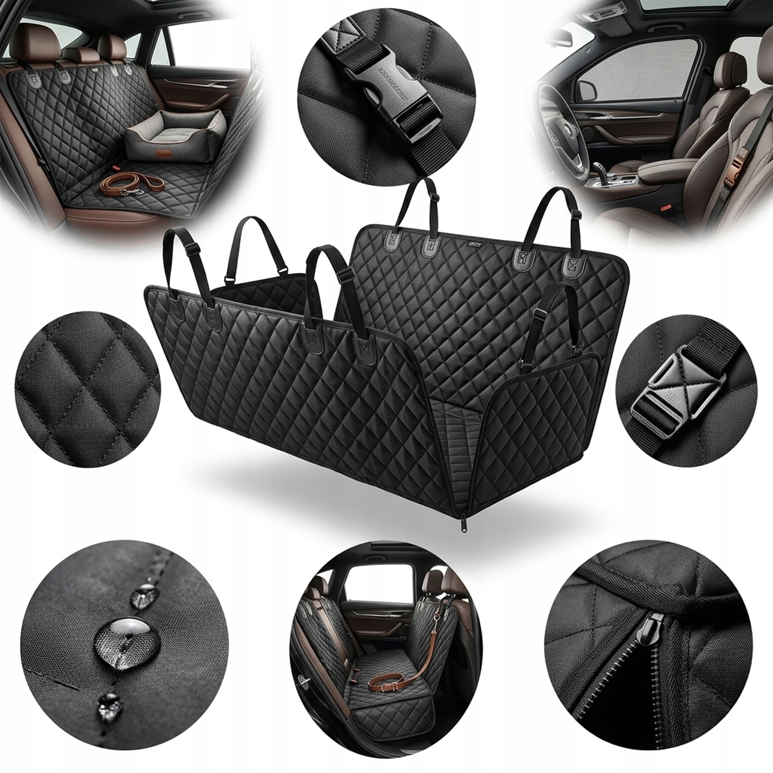 DOG MAT FOR CAR COVER CAR SEAT WATERPROOF UNIVERSAL Main material other