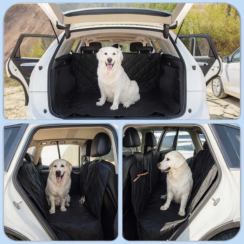 DOG MAT FOR CAR SEAT WITH TRUNK LOCK CAR COVER Main material other