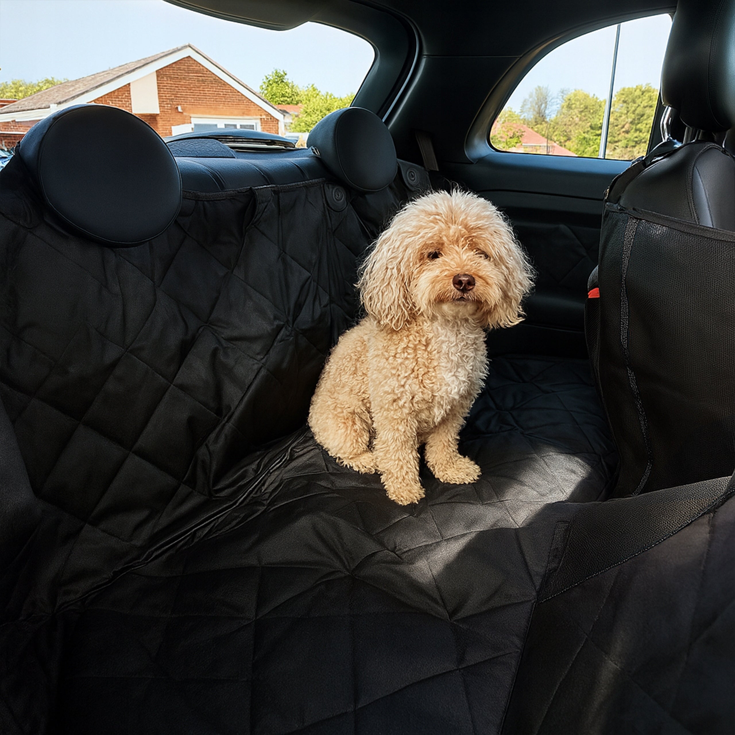 DOG MAT FOR CAR SEAT WITH TRUNK LOCK CAR COVER Size XL/XXL