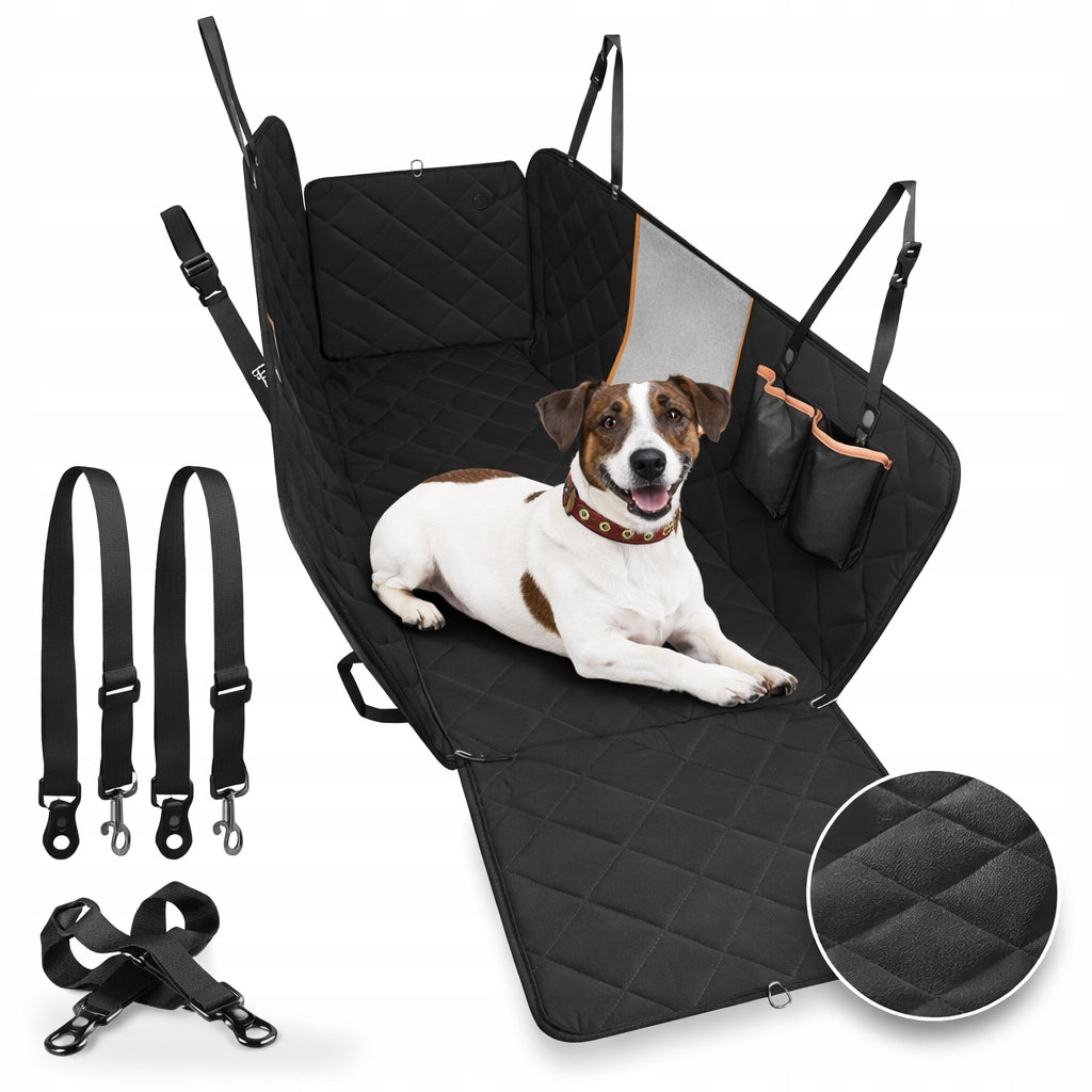 DOG PROTECTIVE MAT FOR CAR 4IN1 COUCH COVER BLACK Packaging status original