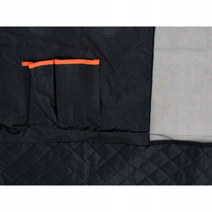 DOG PROTECTIVE MAT FOR CAR 4IN1 COUCH COVER BLACK Product height 120 cm